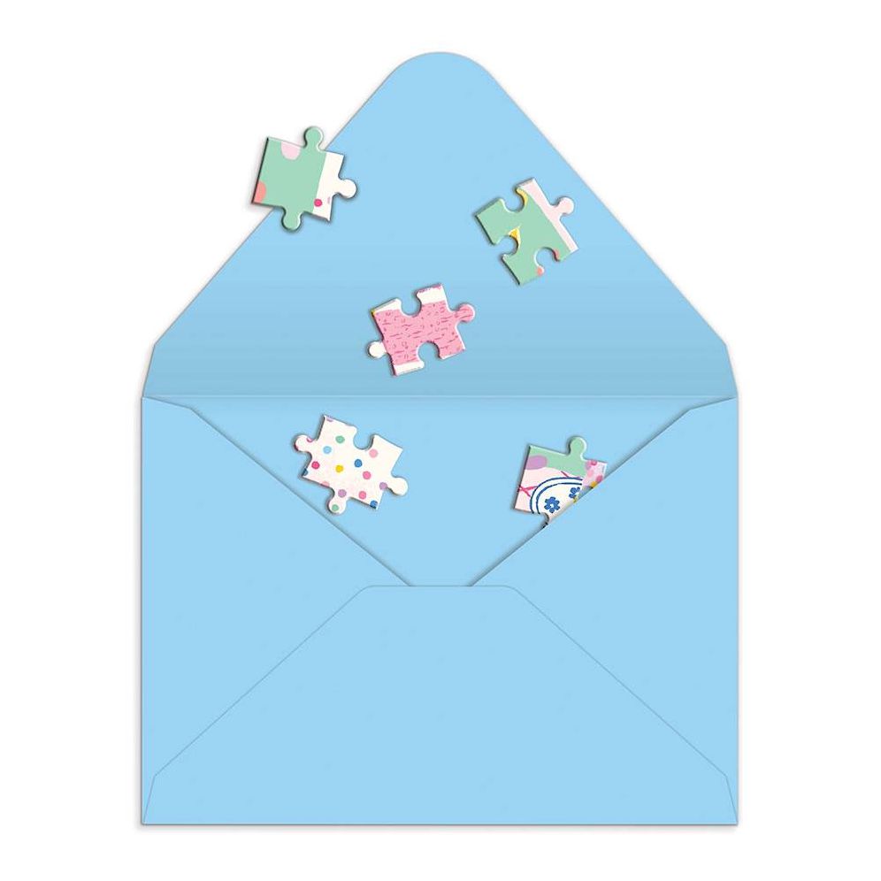 Confetti Birthday Cake Greeting Card Puzzle - Image 4