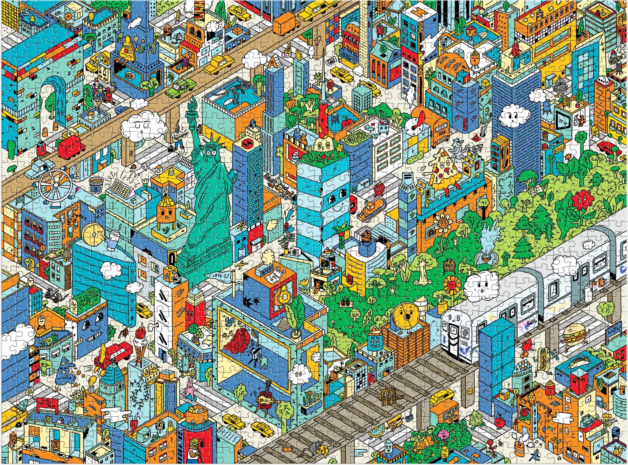 Uncovering New York City Search and Find 1000 Piece Puzzle - Image 2