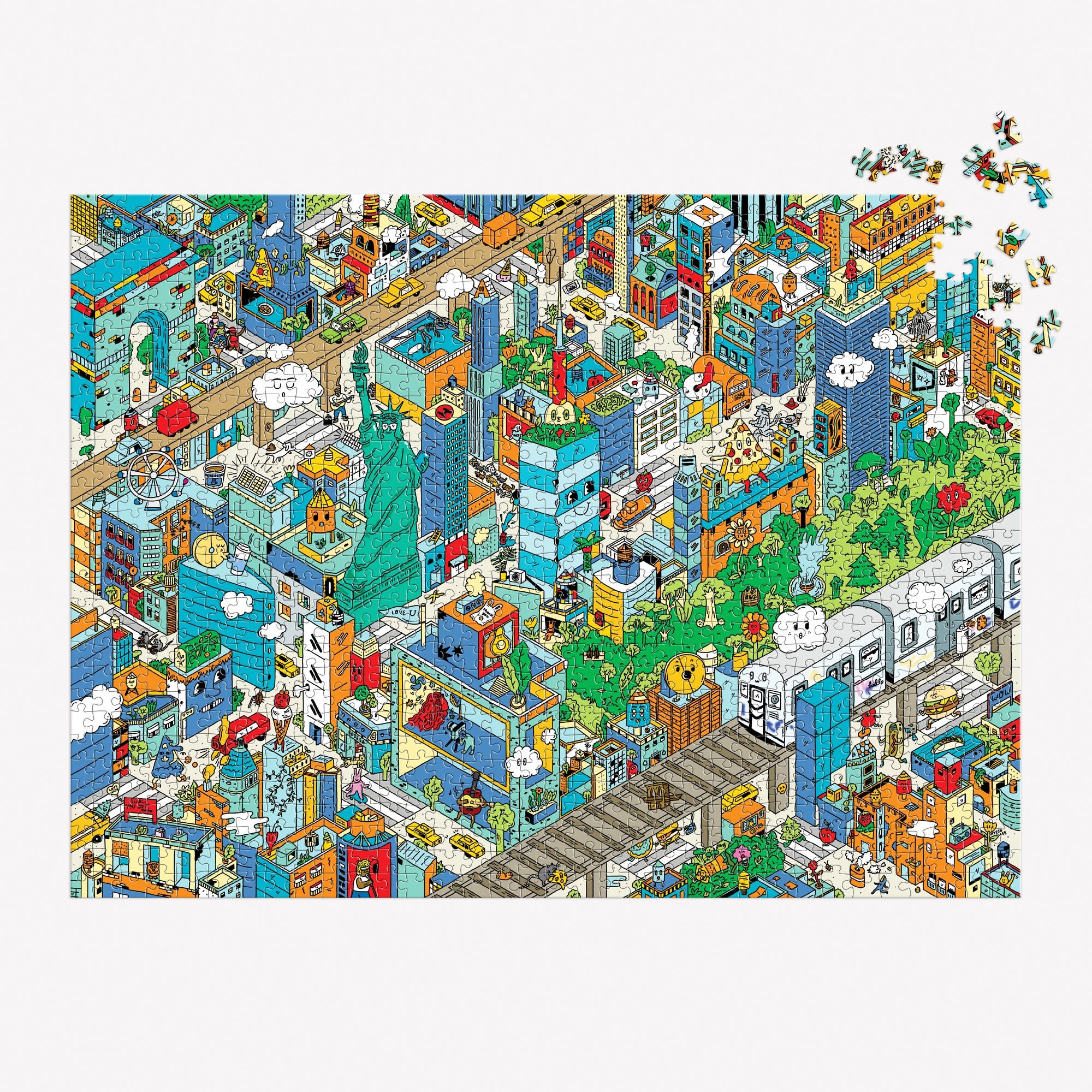 Uncovering New York City Search and Find 1000 Piece Puzzle - Image 3