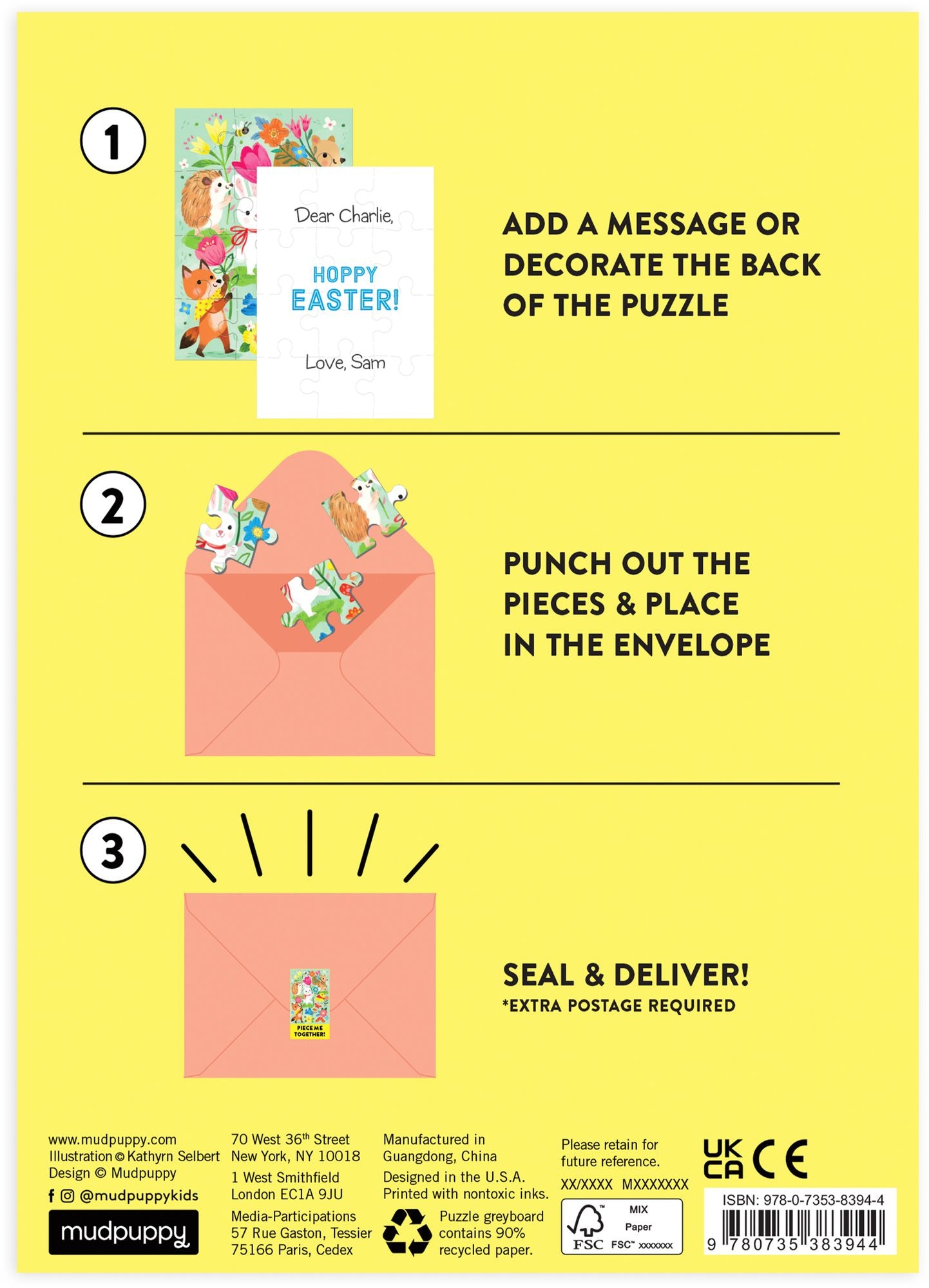 Hoppy Easter! Greeting Card Puzzle - Image 4