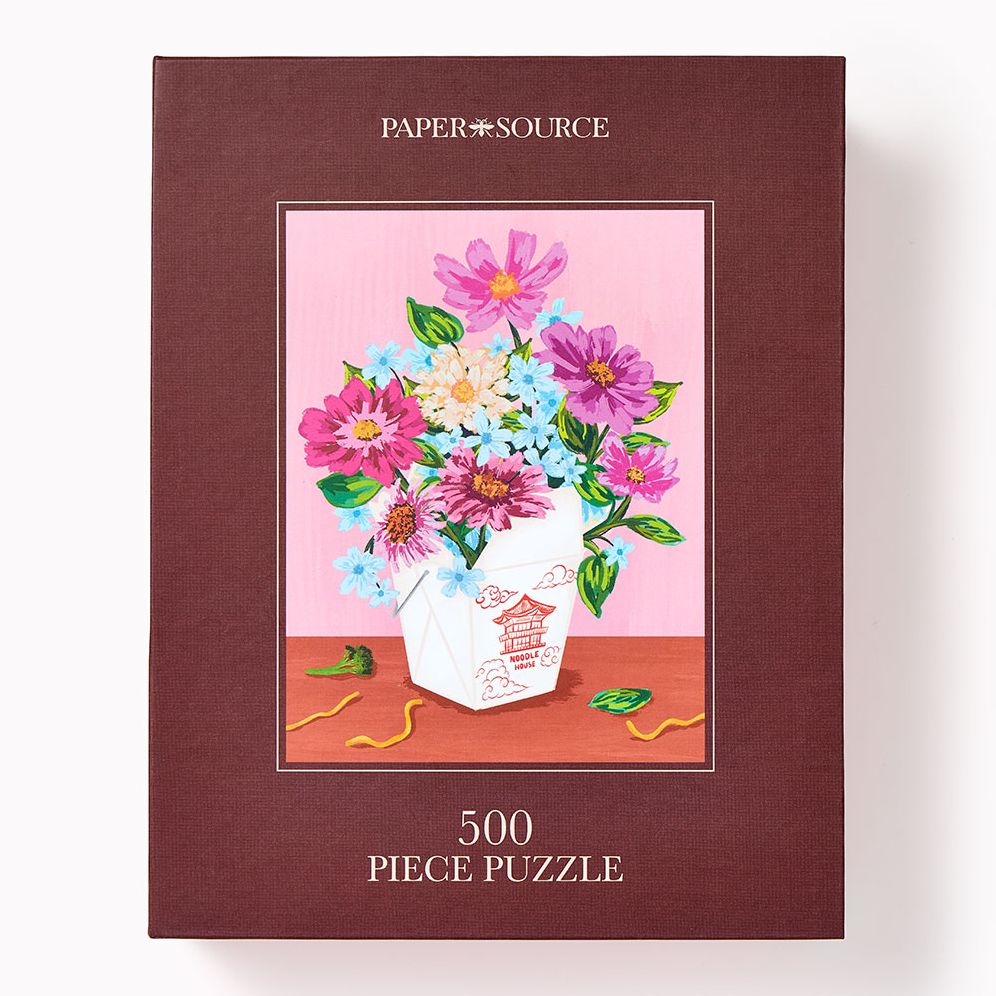 PS Takeout Bouquet 500pc Book Puzzle - Image 2