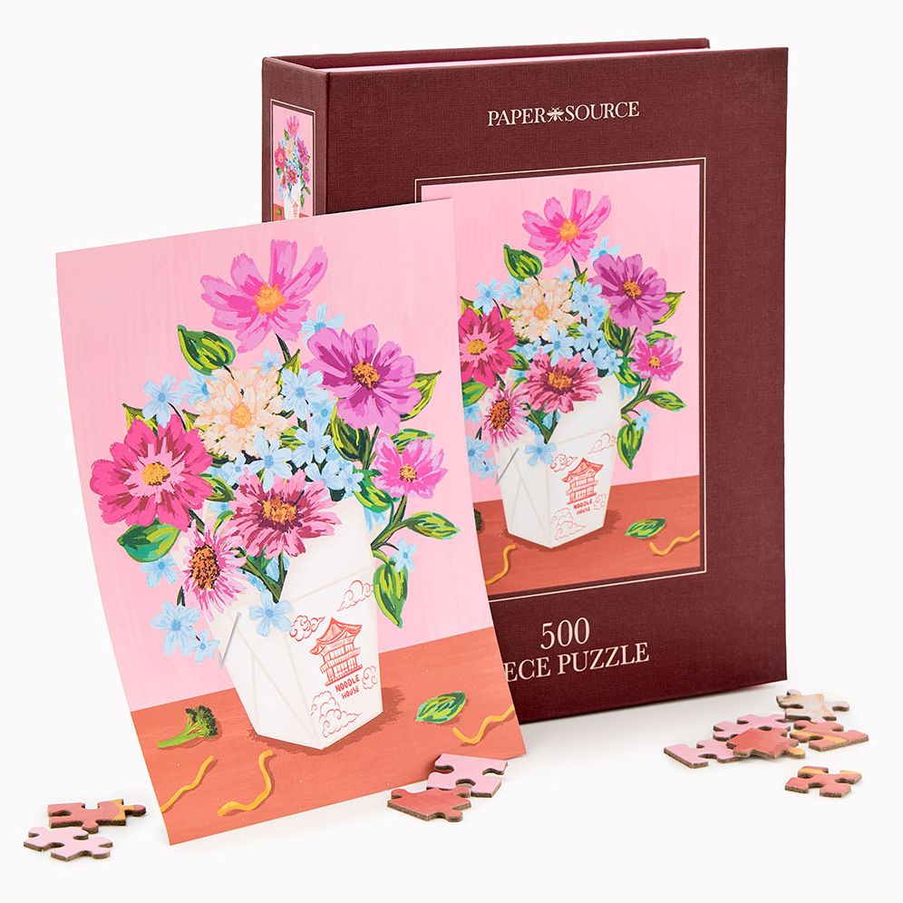 PS Takeout Bouquet 500pc Book Puzzle - Image 3