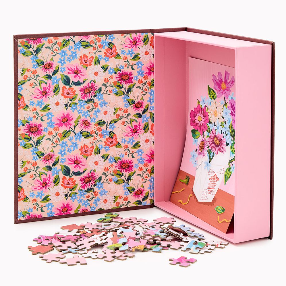 PS Takeout Bouquet 500pc Book Puzzle - Image 4