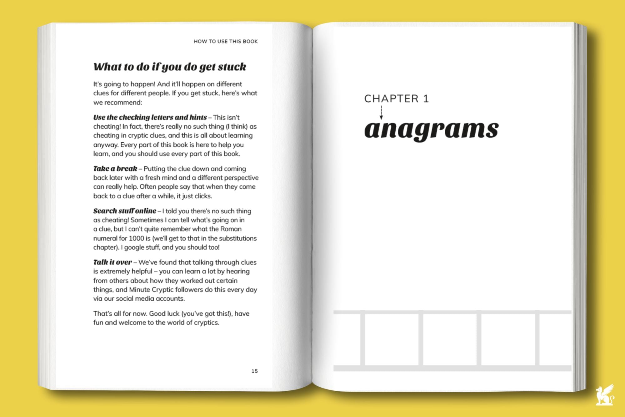 Minute Cryptic: Over 160 Wordplay Puzzles to Decipher. Unlock. and Untangle - Image 9