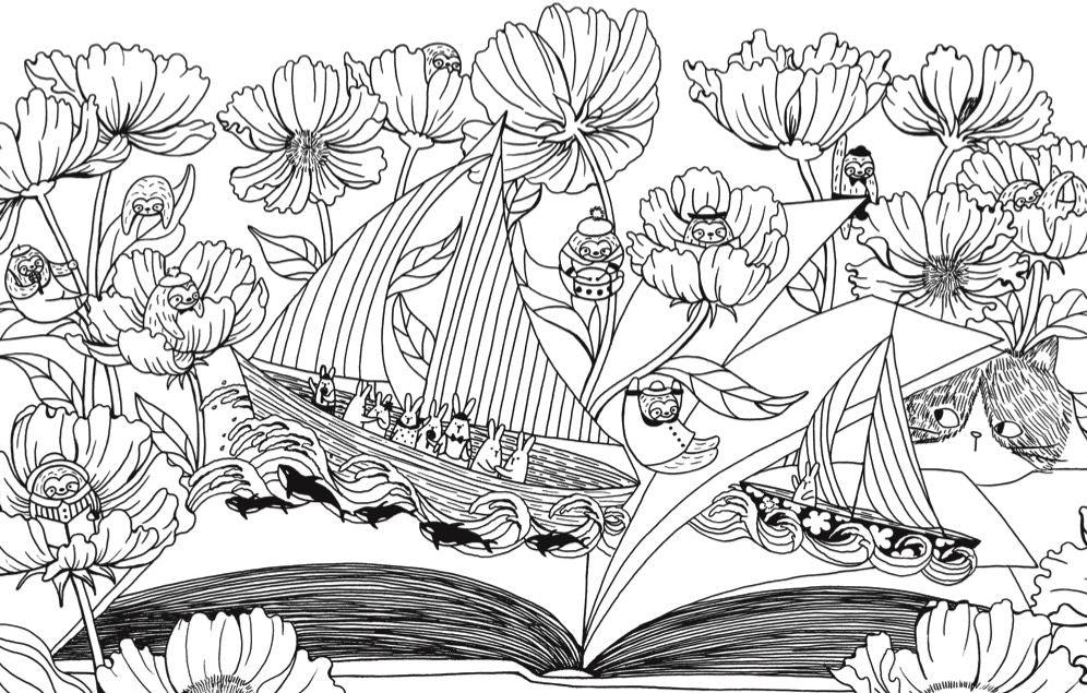 A Million Sloths: Super Cute Creatures to Color - Image 5