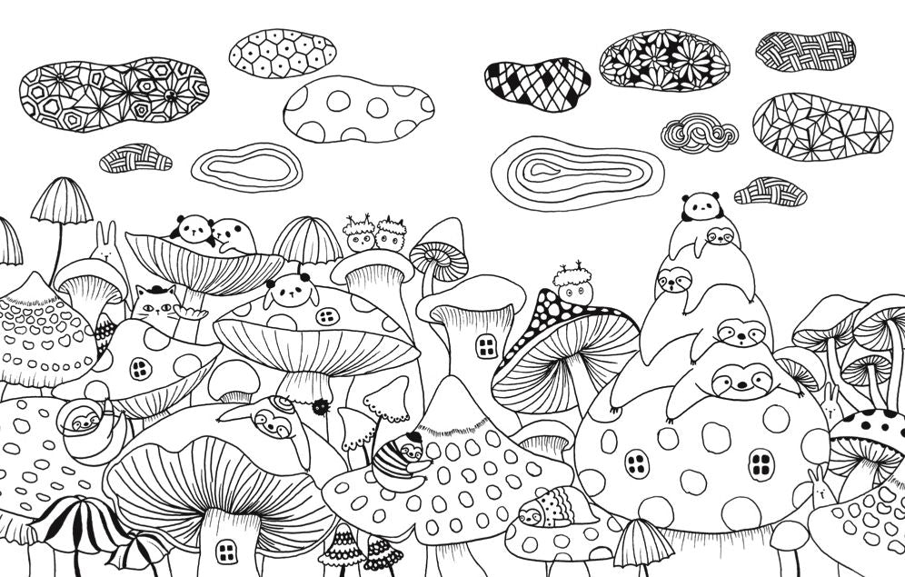 A Million Sloths: Super Cute Creatures to Color - Image 6