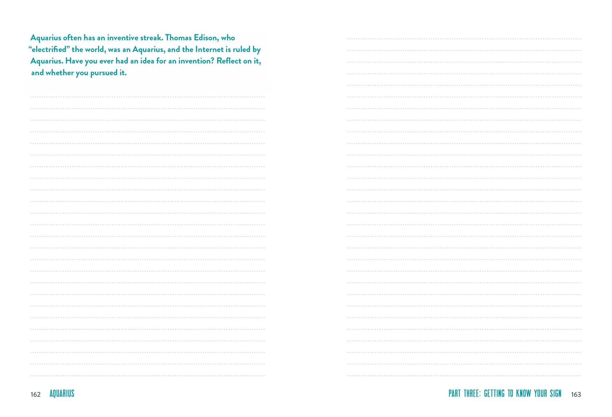 Aquarius A Guided Journal - Image 4