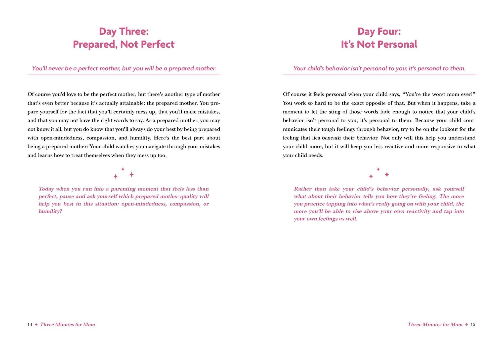 Three Minutes for Mom: 365 Days of Empowerment. Encouragement. and Growth for a More Connected Motherhood - Image 3