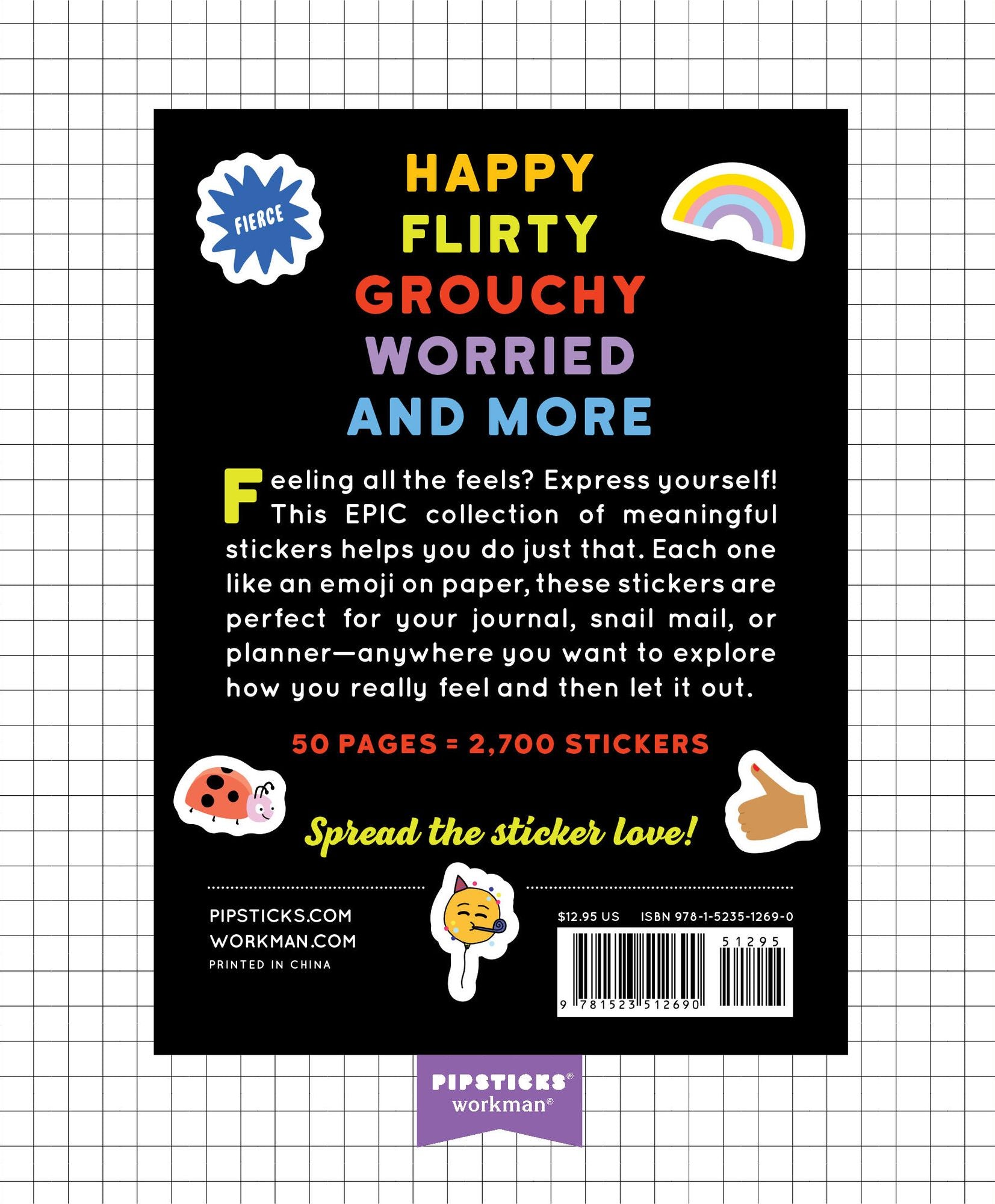 So. Many. Feelings Stickers.: 2.700 Stickers for Every Mood - Image 13