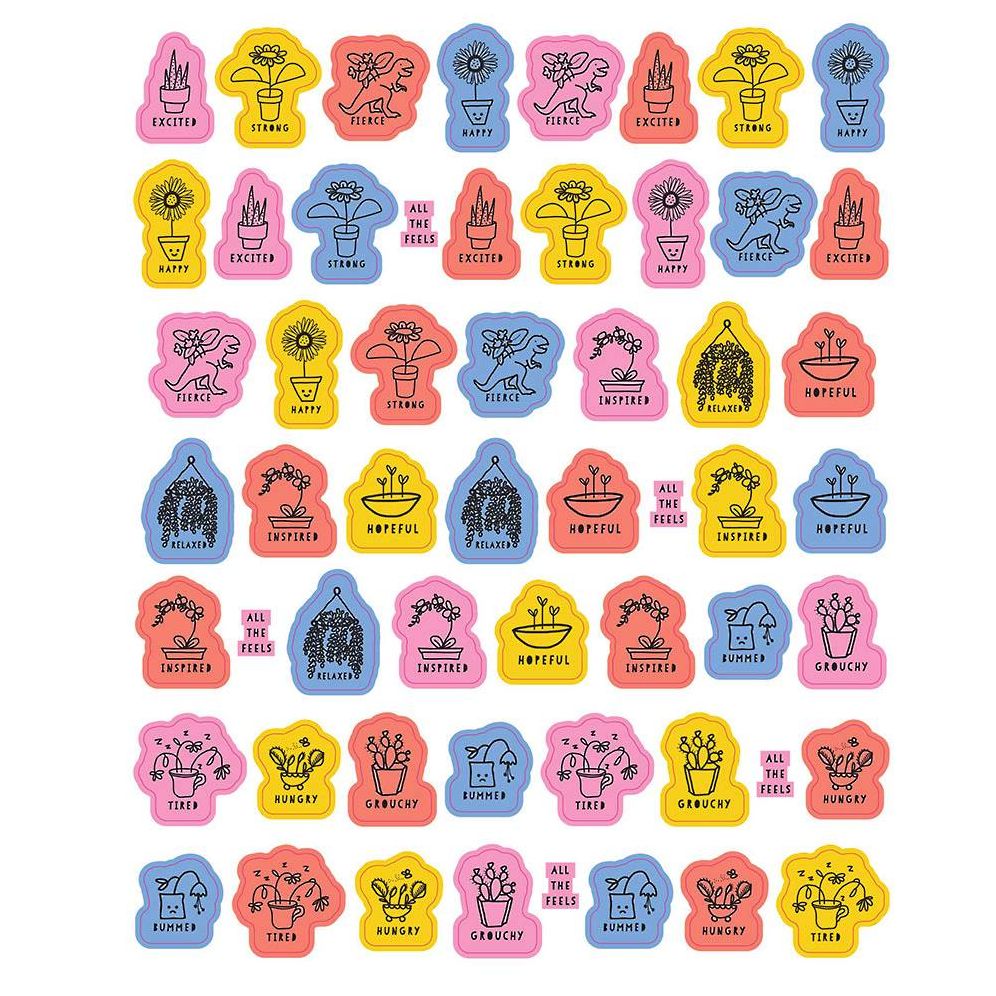 So. Many. Feelings Stickers.: 2.700 Stickers for Every Mood - Image 10