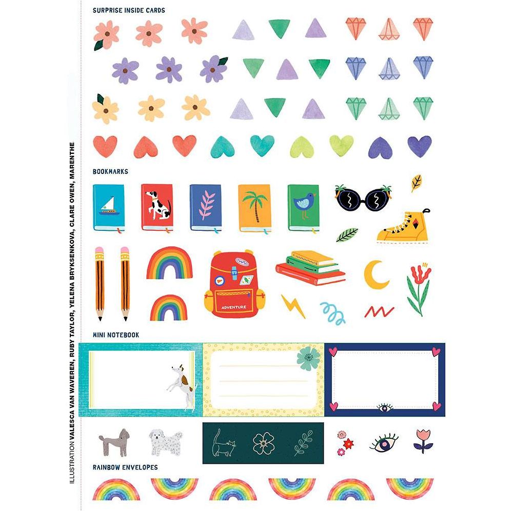Kids' Book of Sticker Love: Paper Projects to Make & Decorate - Image 18