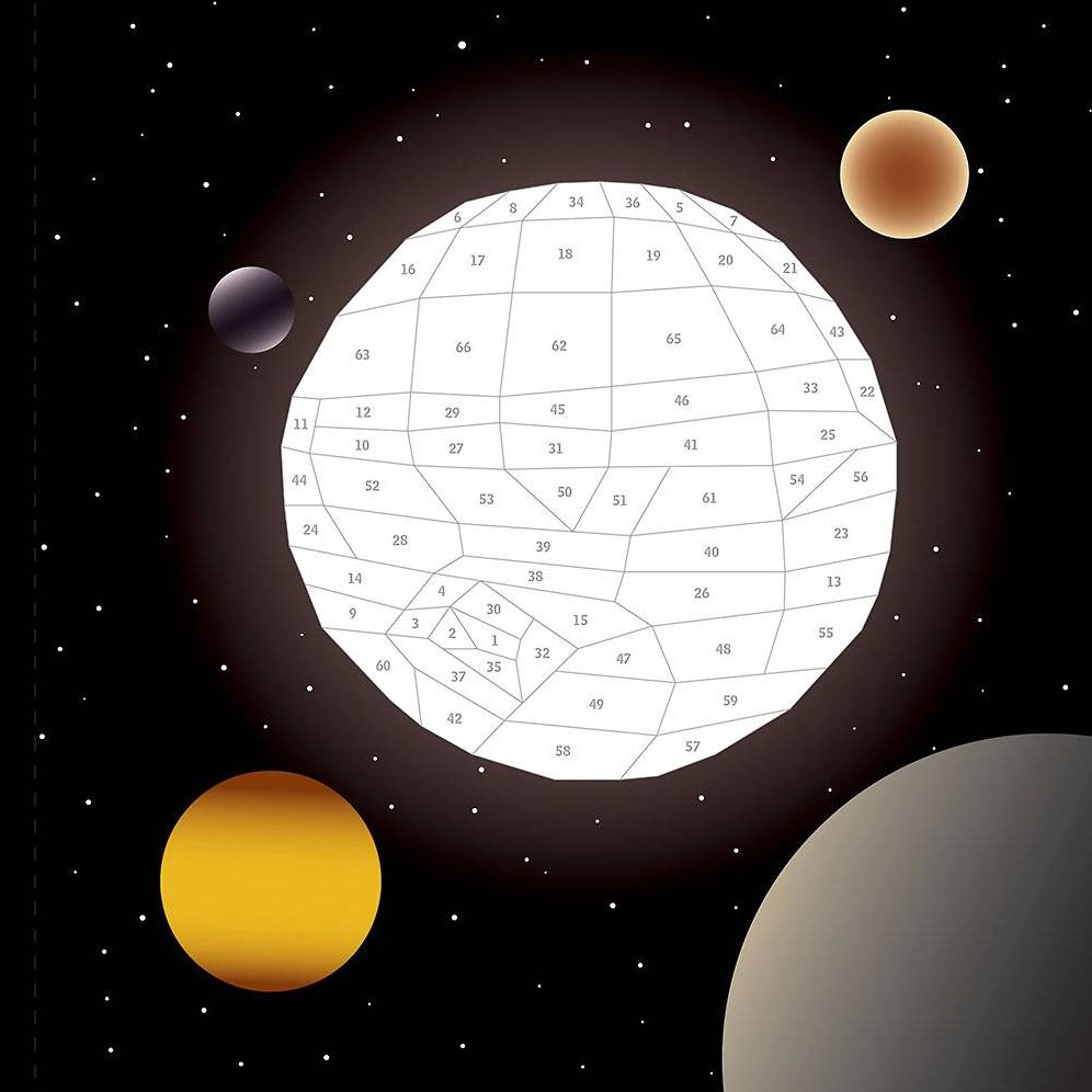 Paint by Sticker Kids (Official): Outer Space: Create 10 Pictures One Sticker at a Time! Includes Glow-in-the-Dark Stickers - Image 12