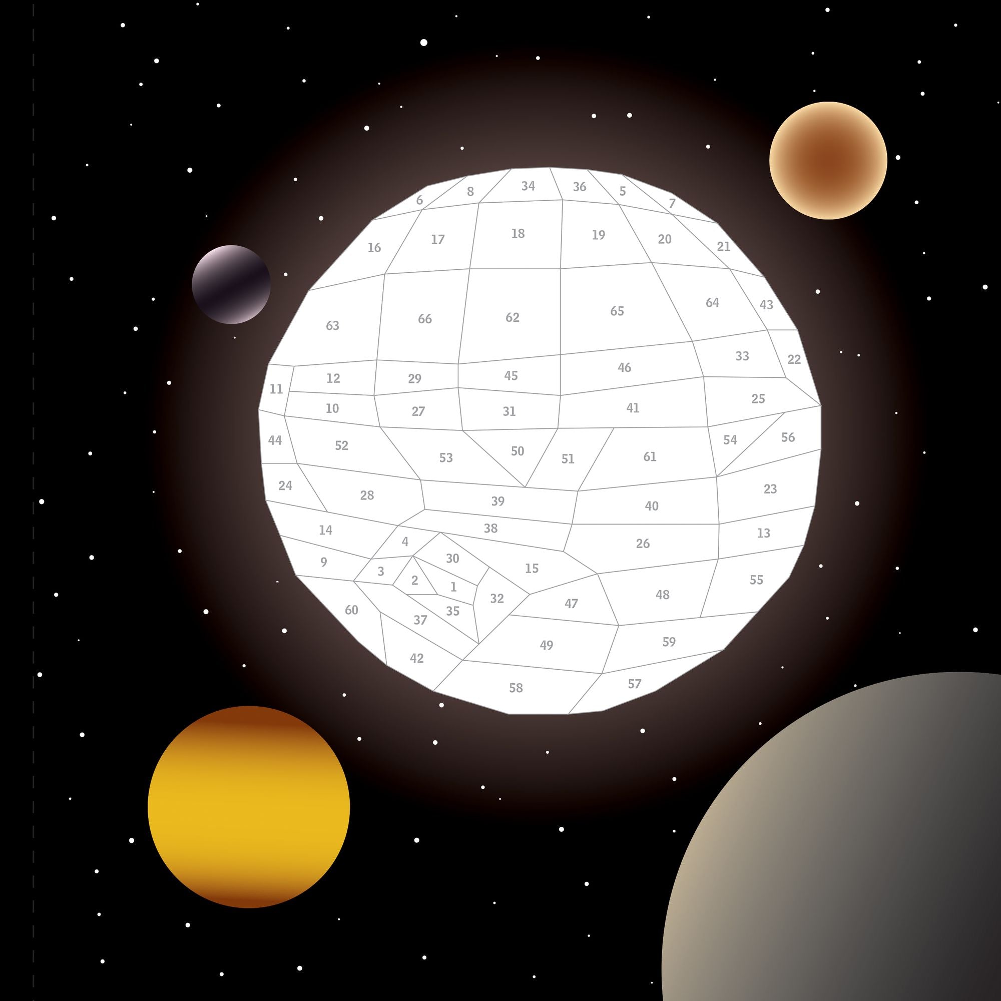 Paint by Sticker Kids (Official): Outer Space: Create 10 Pictures One Sticker at a Time! Includes Glow-in-the-Dark Stickers - Image 6