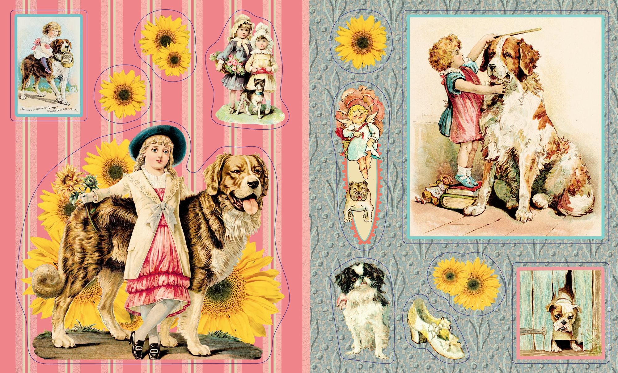 Cynthia Hart's Victoriana Dogs: The Sticker Book: 340 Captivating Stickers - Image 4