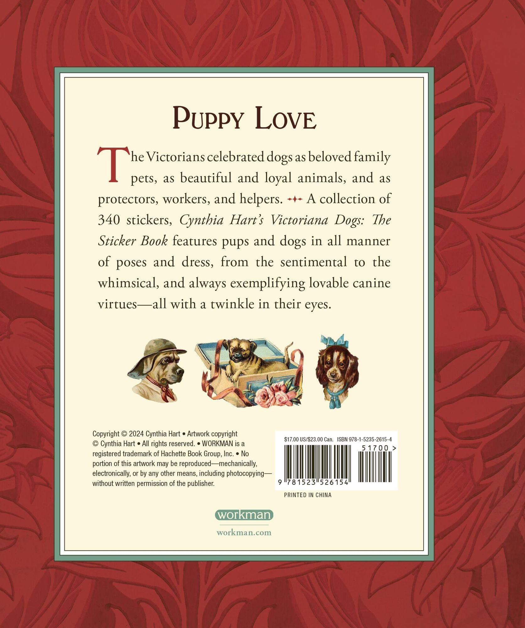 Cynthia Hart's Victoriana Dogs: The Sticker Book: 340 Captivating Stickers - Image 10