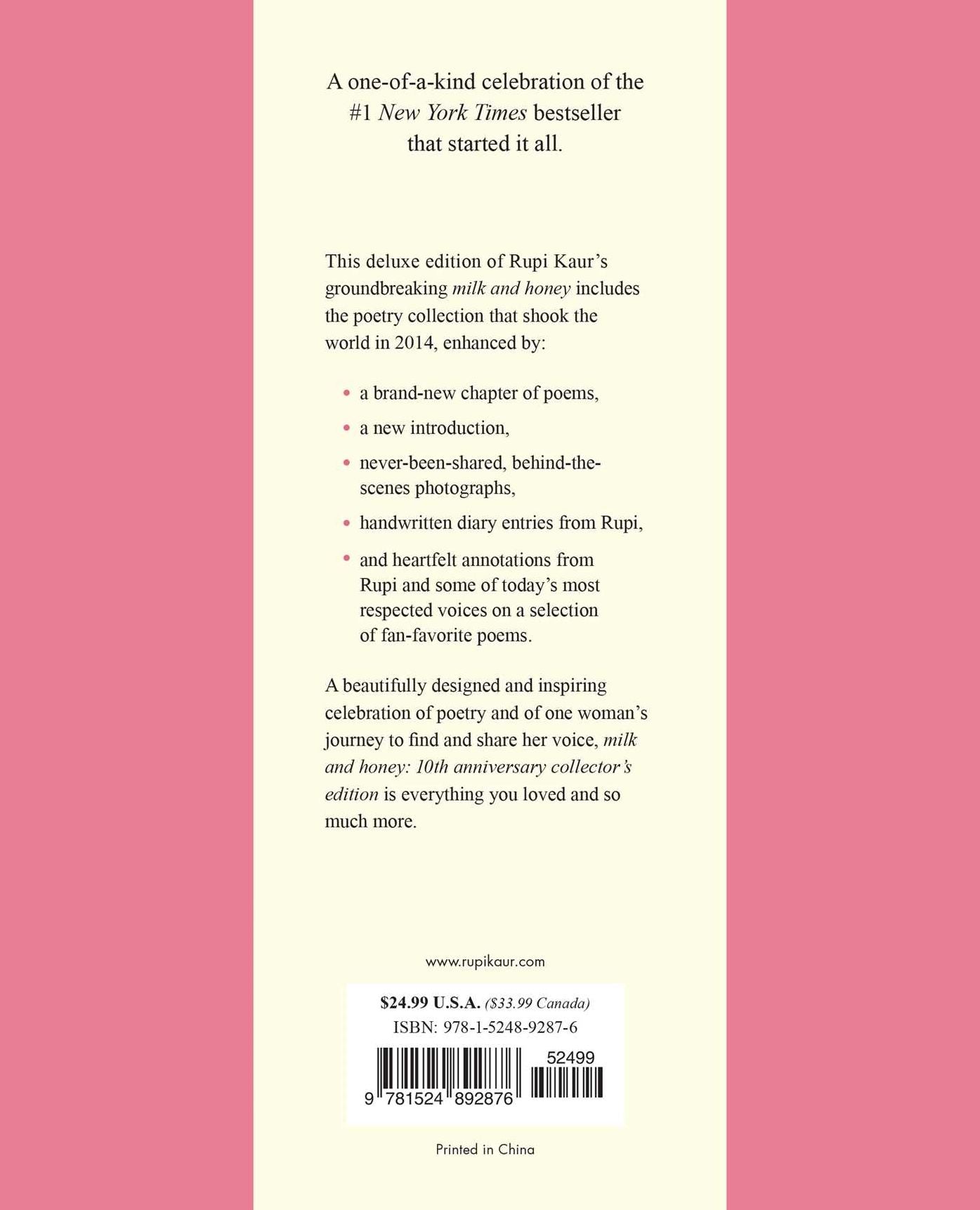 Milk and Honey: 10th Anniversary Collector's Edition - Image 11