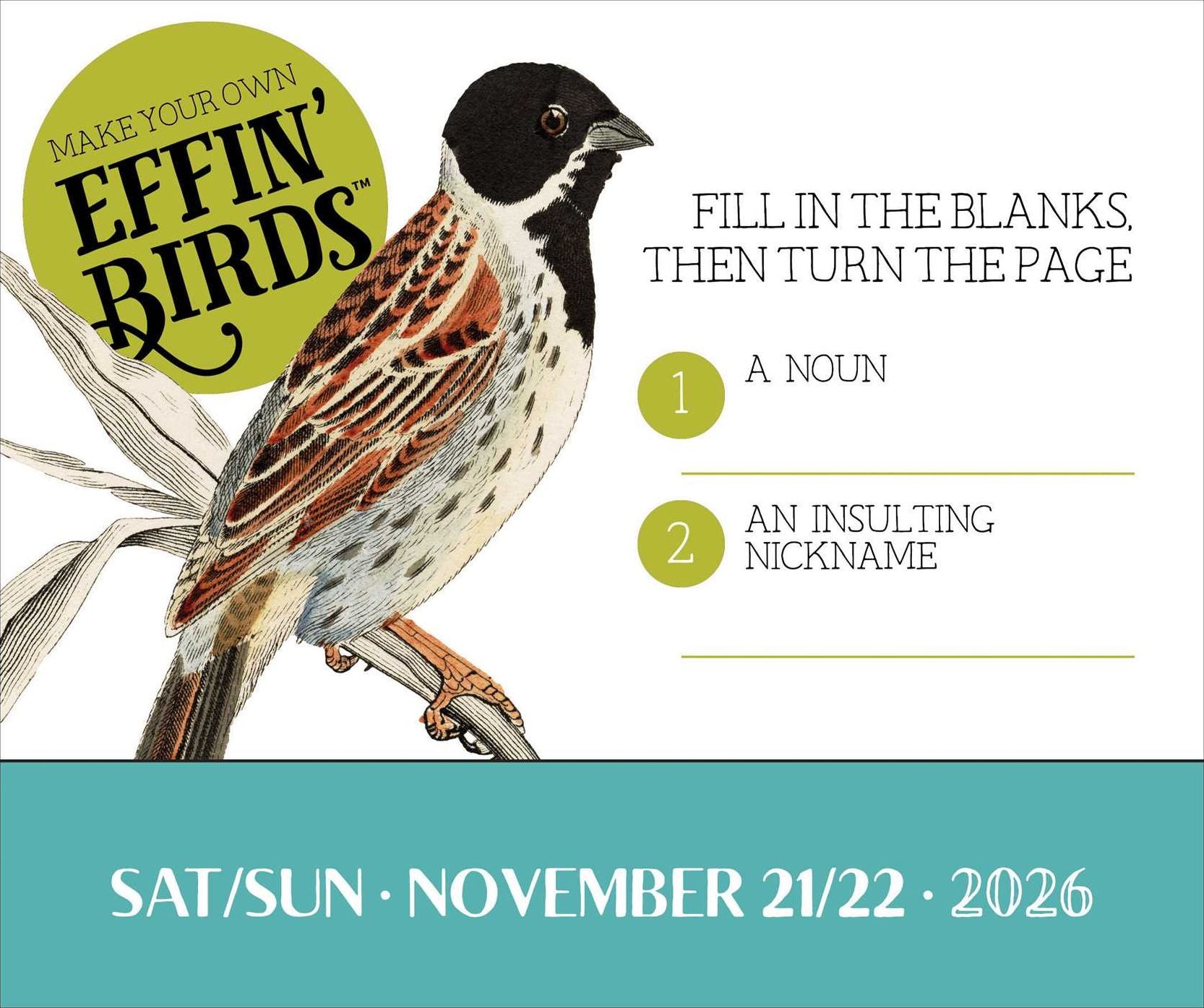 2026 Effin' Birds Day-to-Day Calendar - Image 6