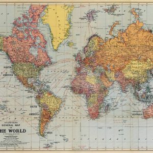 World Map Wrap & Poster