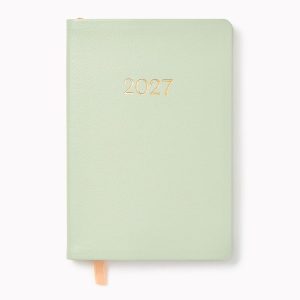 2027 Paper Source Sage Weekly Pocket Planner