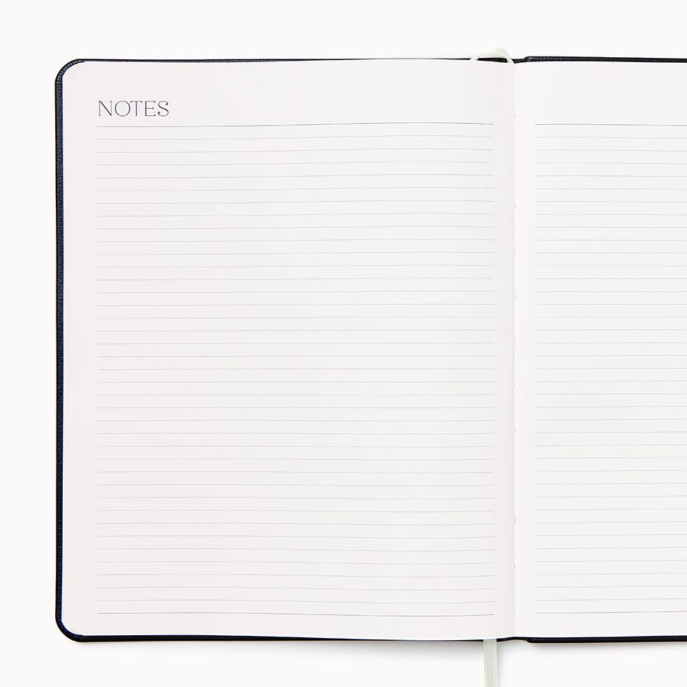 2027 Paper Source Black Monthly Desk Planner - Image 5