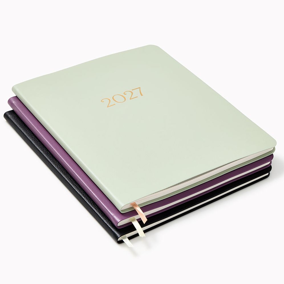 2027 Paper Source Sage Monthly Desk Planner - Image 2