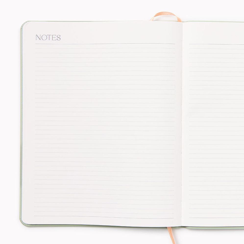 2027 Paper Source Sage Monthly Desk Planner - Image 4