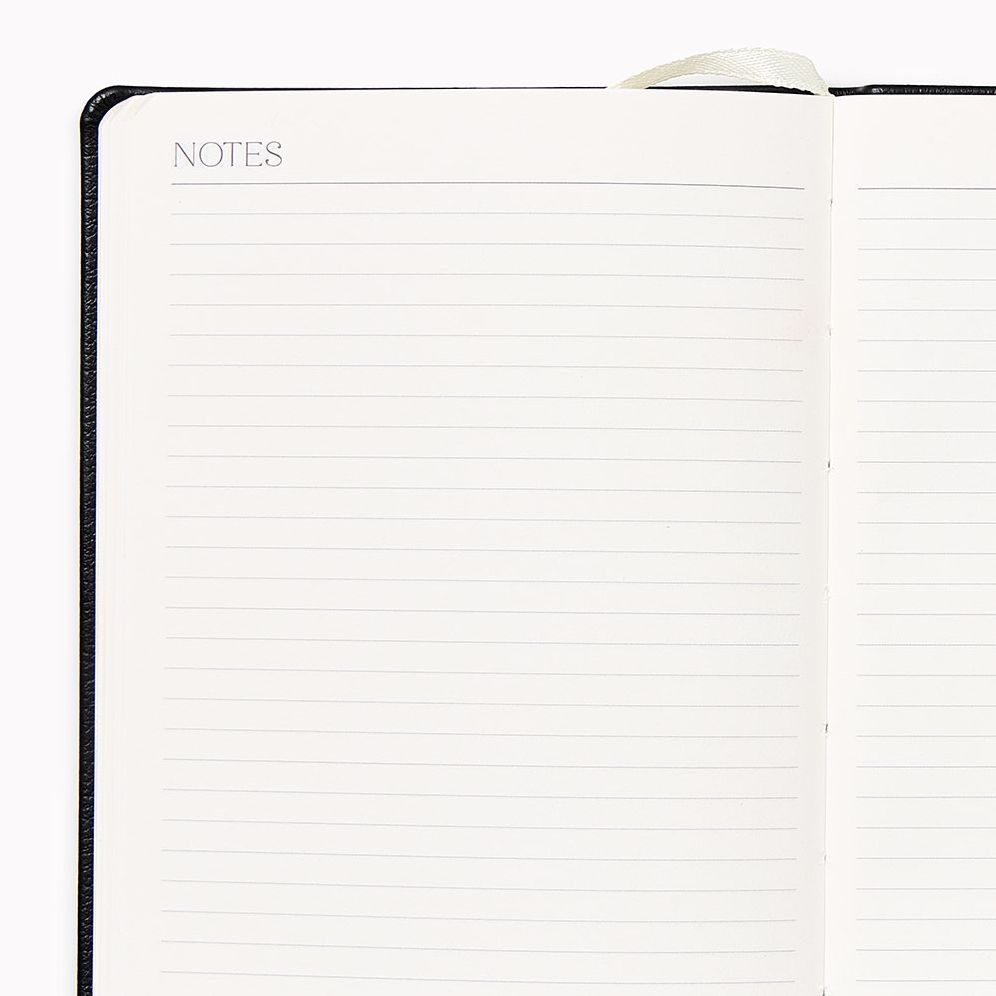 2027 Paper Source Black Monthly Pocket Planner - Image 5