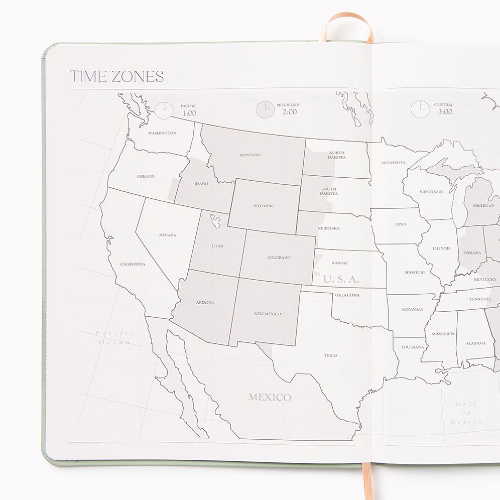 2027 Paper Source Black Monthly Pocket Planner - Image 6