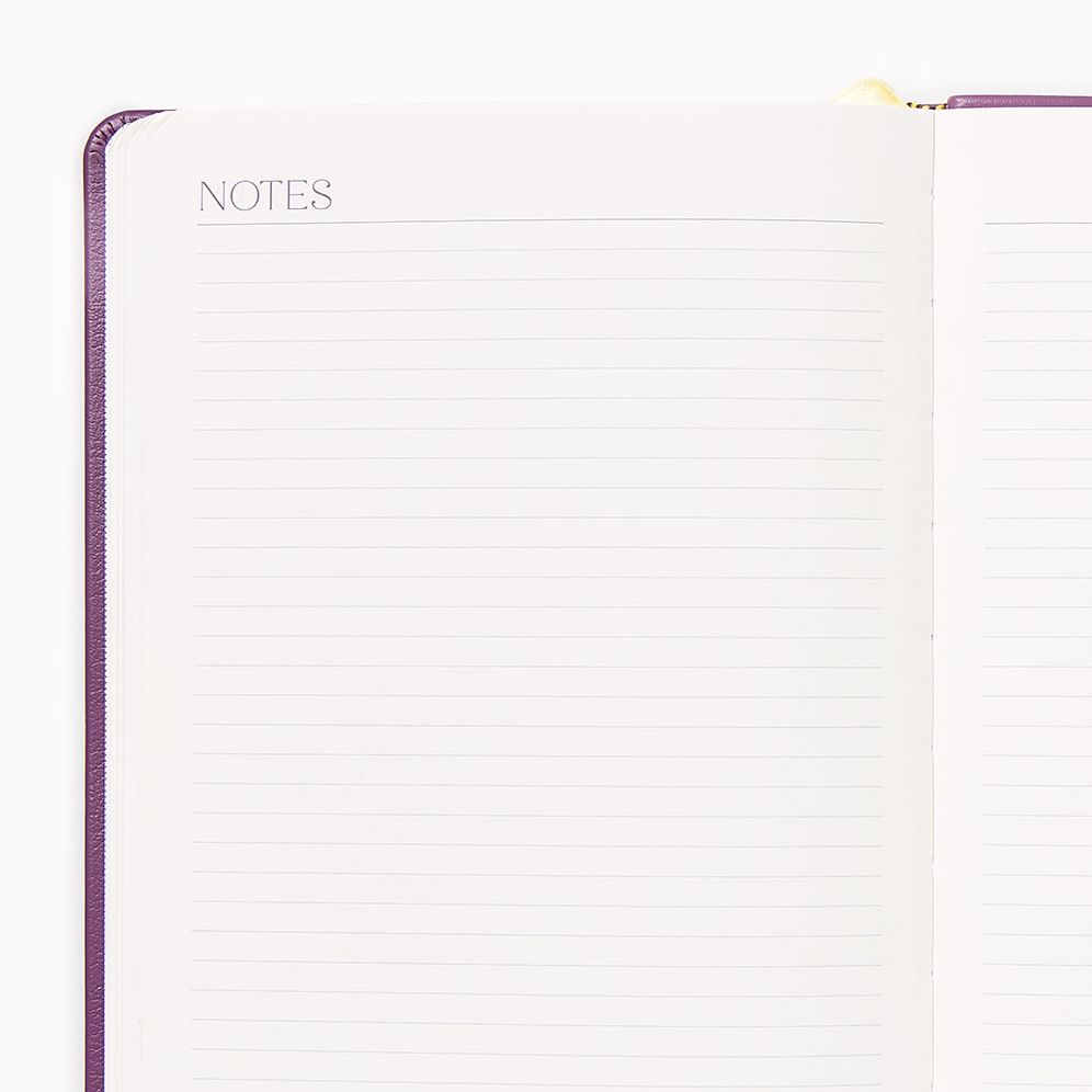 2027 Paper Source Dusty Mauve Weekly Desk Planner - Image 6