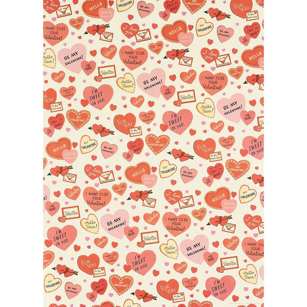 Valentine Hearts Flat Wrap - Image 2