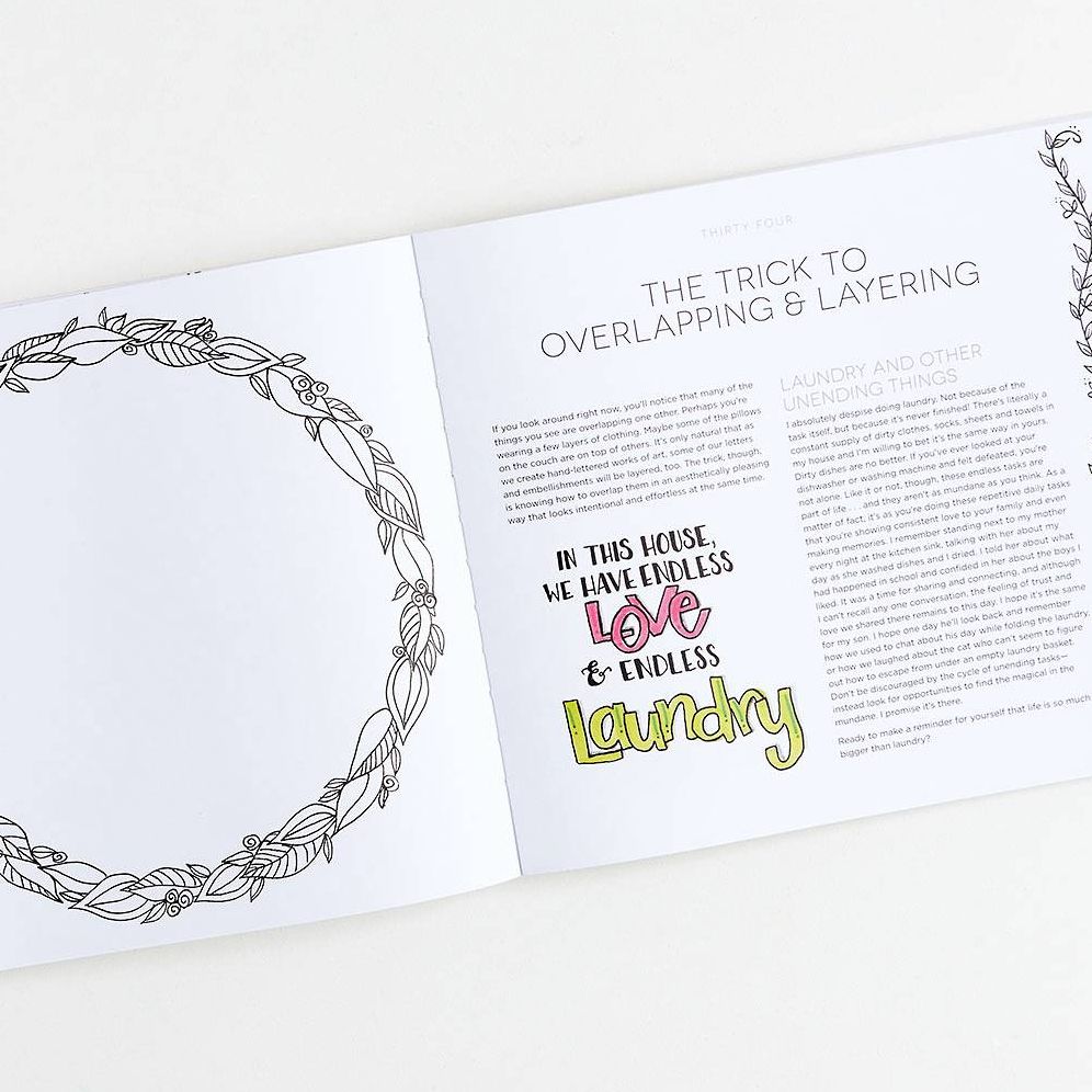Hand Lettering for Relaxation: An Inspirational Workbook for Creating Beautiful Lettered Art - Image 2