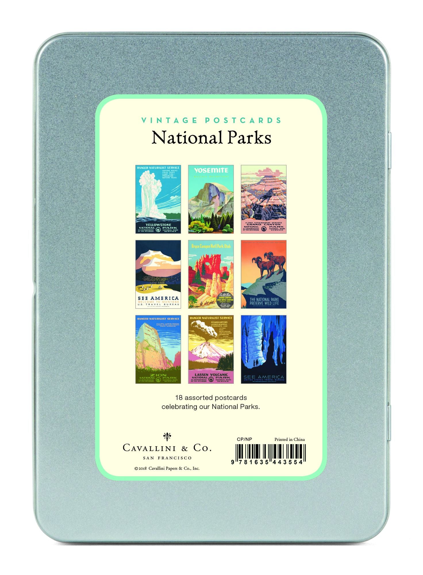 National Parks Carte Postale Postcard Set - Image 2