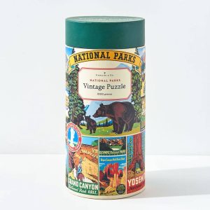 Cavallini & Co - National Parks 1.000 Piece Jigsaw Puzzle