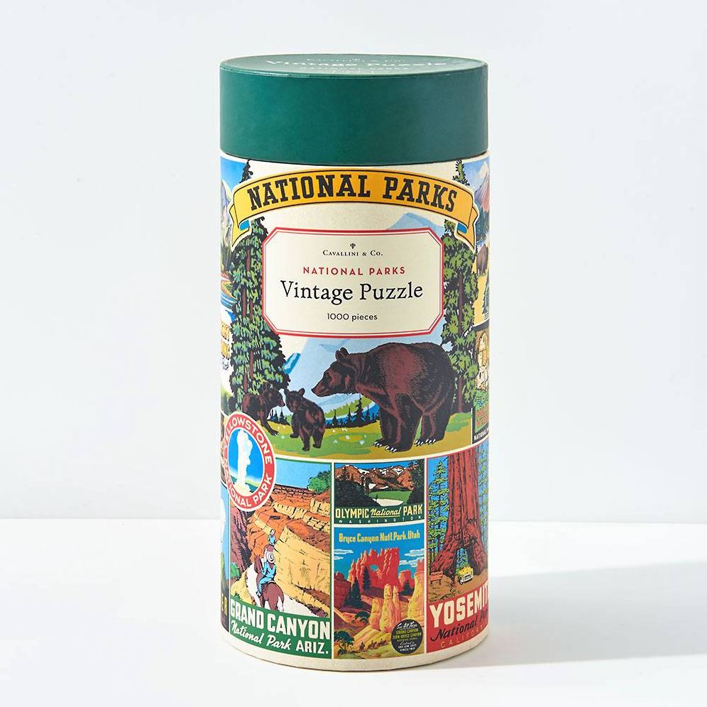 Cavallini & Co - National Parks 1.000 Piece Jigsaw Puzzle