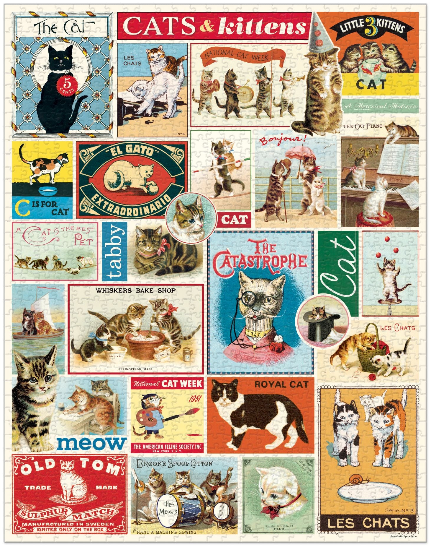 Cats 1.000 piece puzzle - Image 5
