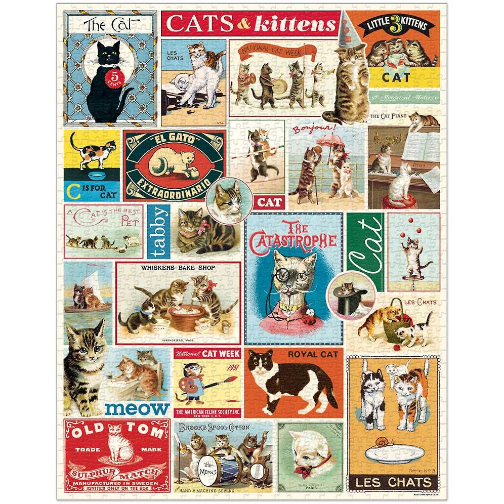 Cats 1.000 piece puzzle - Image 4