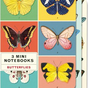 Butterflies Mini Notebooks - Set of 3