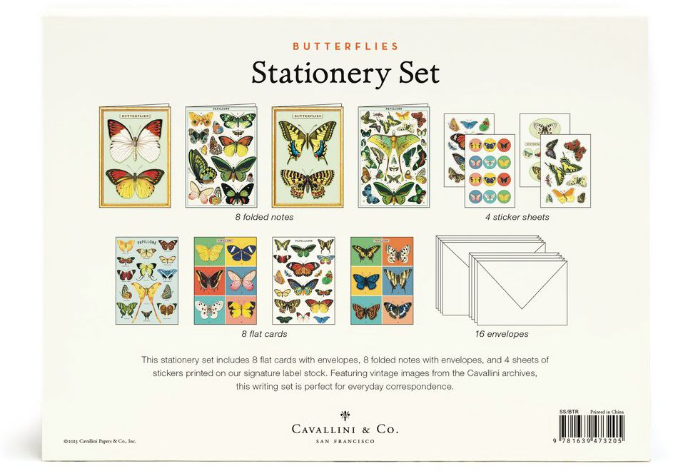 Butterflies Stationery Set - Image 2
