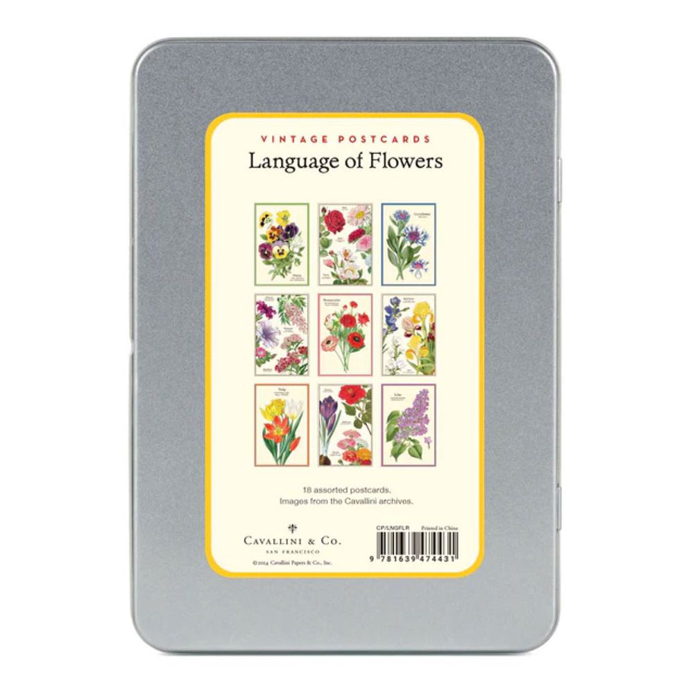 Language of Flowers Vintage Postcard Set - Image 2