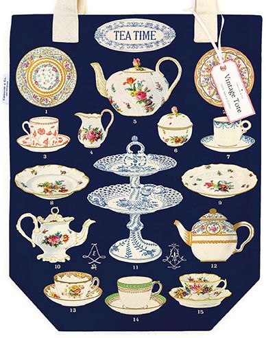 Tea Time Tote Bag