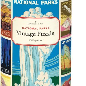 National Parks Poster 1000 Piece Puzzle