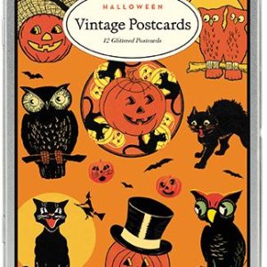 Vintage Halloween Postcard Set