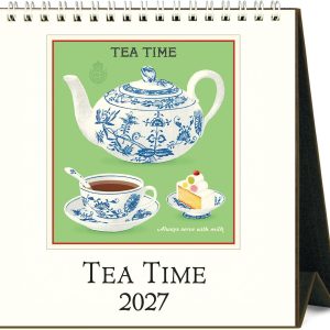 2027 Tea Time Desk Calendar