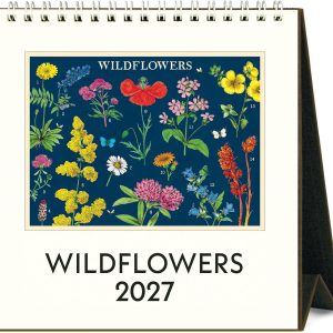 2027 Wildflowers Desk Calendar