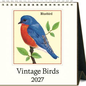 2027 Birds Desk Calendar