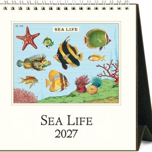 2027 Sea Life Desk Calendar