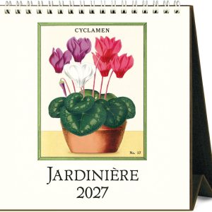 2027 Jardiniere Desk Calendar