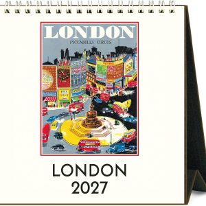 2027 London Desk Calendar