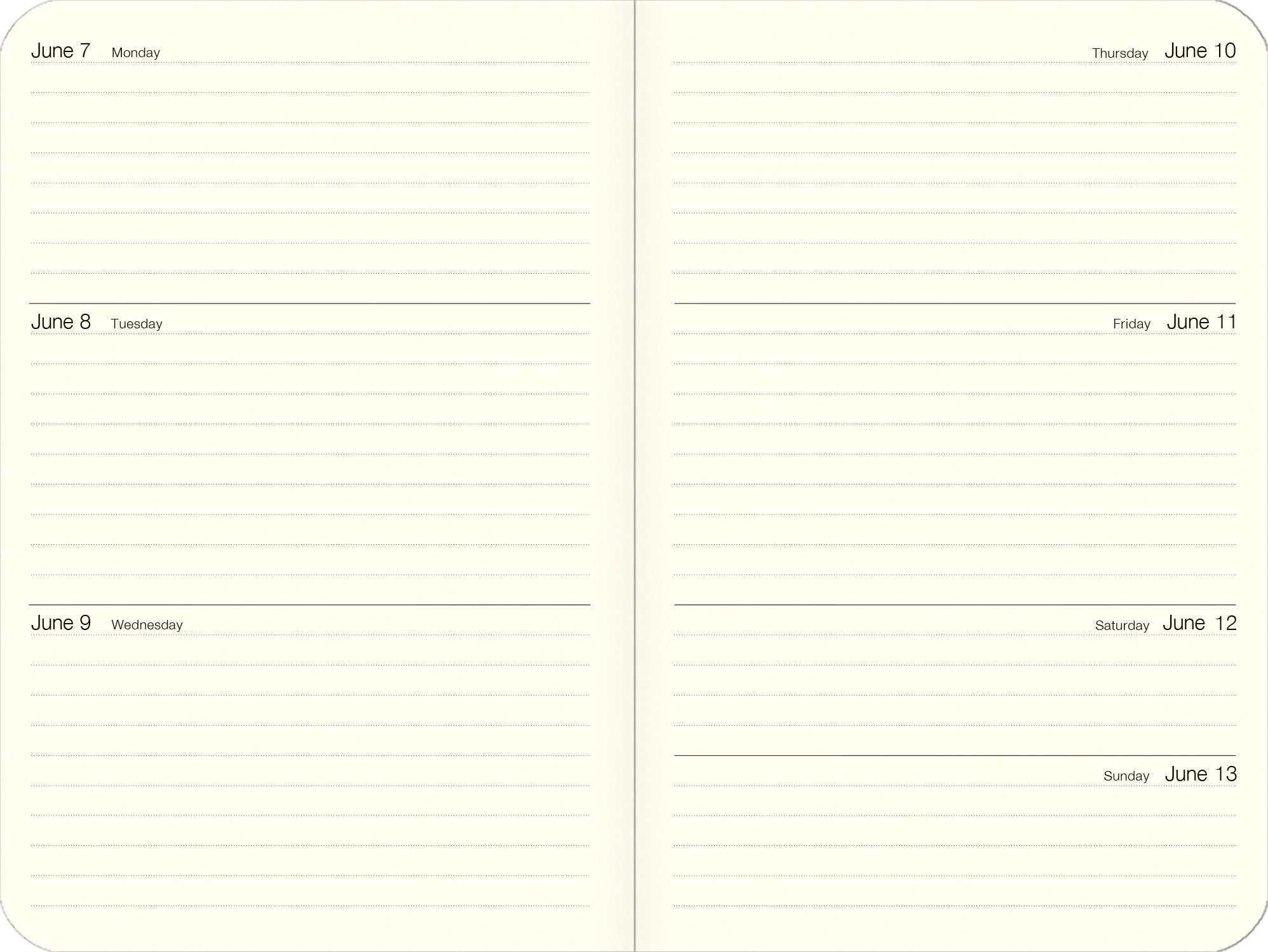 2027 Floreale Weekly Pocket Planner - Image 3
