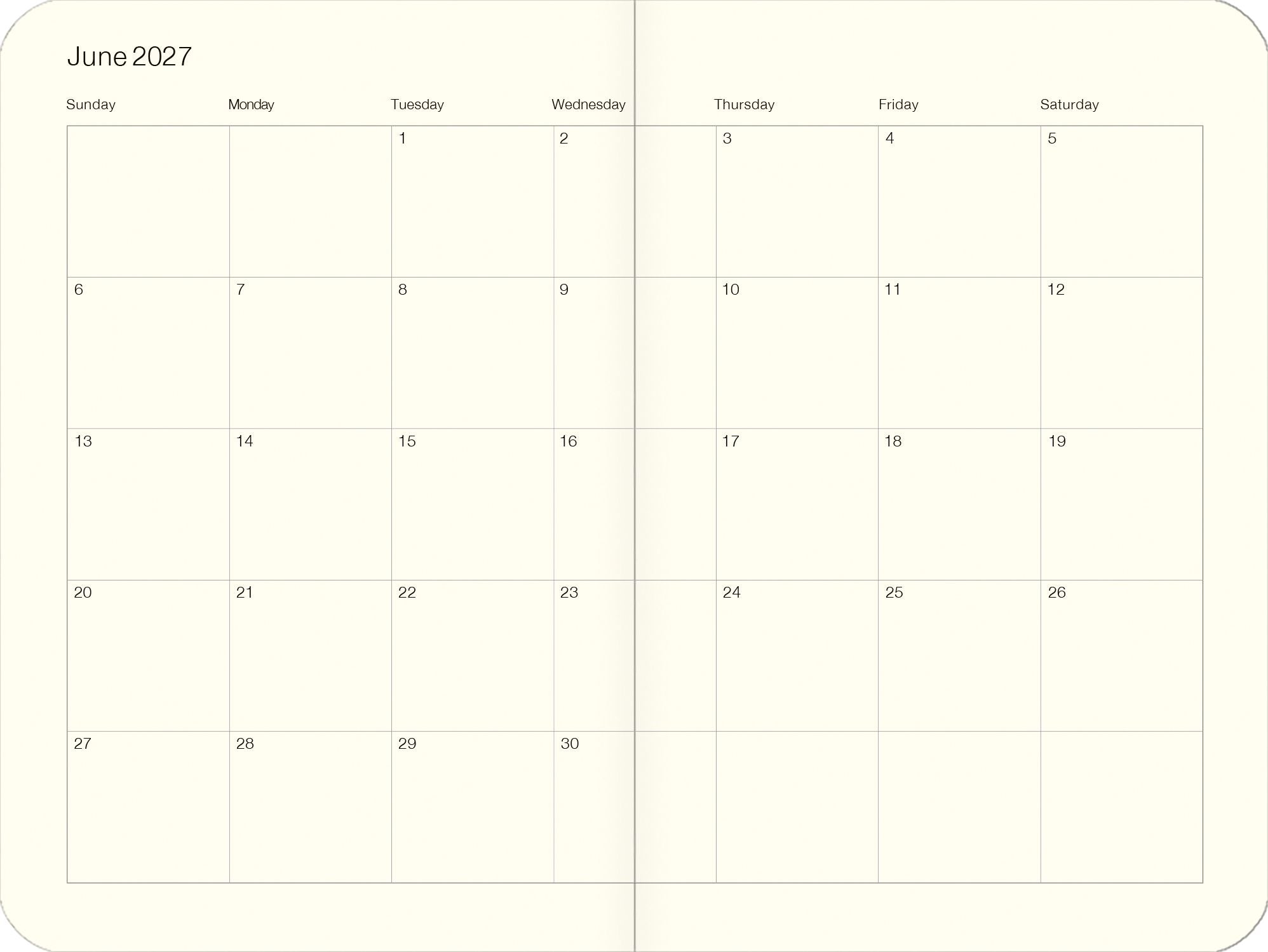 2027 A Year in Flowers Weekly Pocket Planner - Image 2